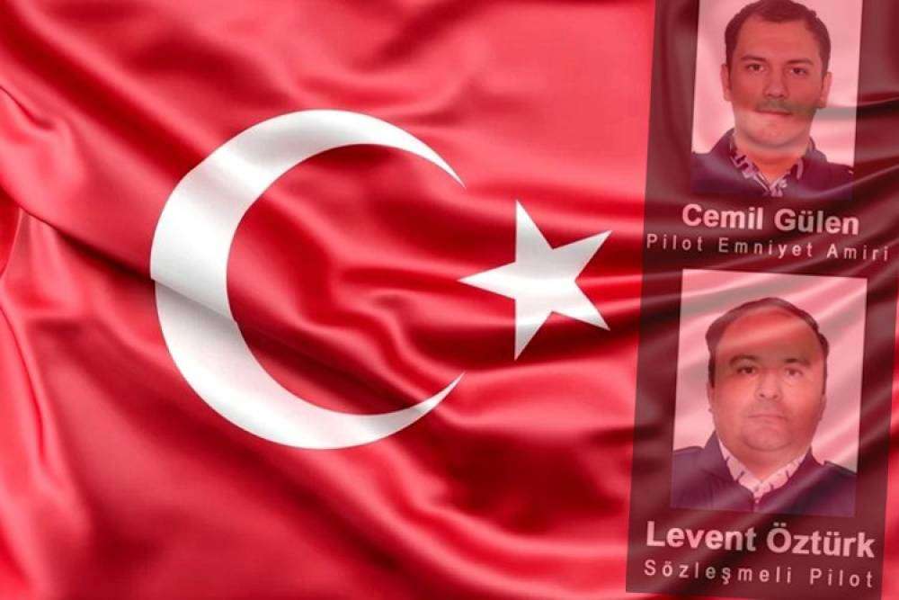 Gaziantep'te polis helikopteri d&uuml;şt&uuml;: 2 şehit