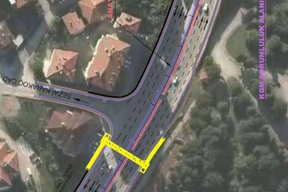 Gölcük'e yaya üstgeçidi