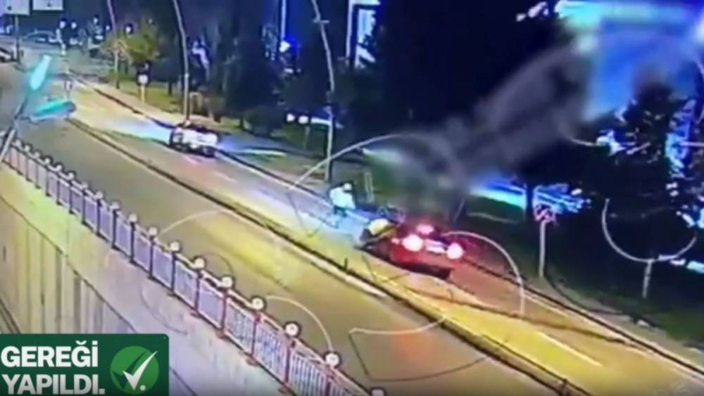 Bakan Yerlikaya duyurdu: Dur ihtarına uymayan s&uuml;r&uuml;c&uuml; tutuklandı  - Videolu Haber