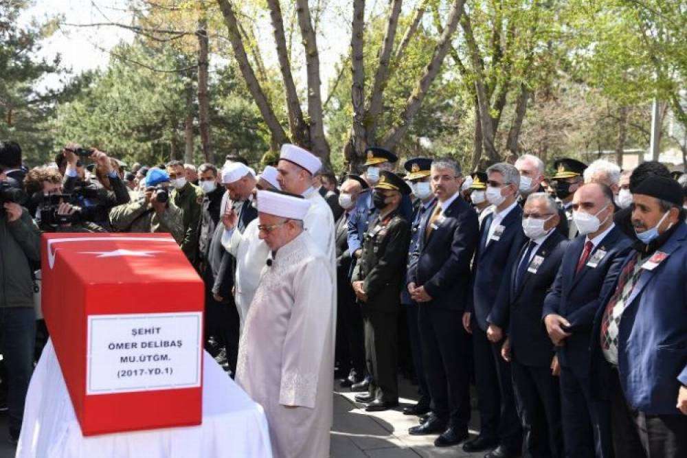 Şehit son yolculuğuna uğurlandı 