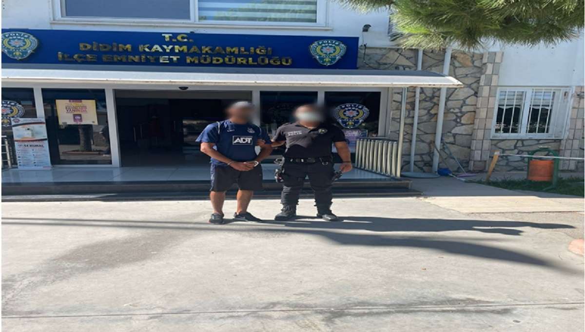 Didim’de gasp zanlısına tutuklama