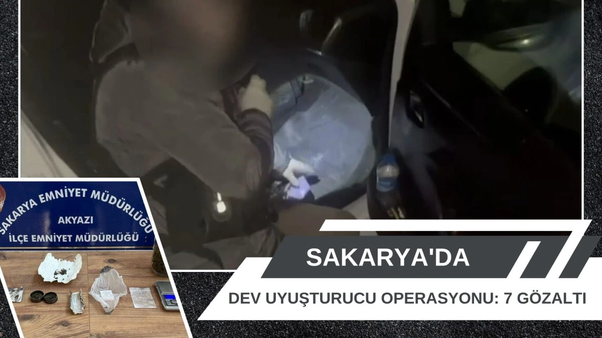 Adapazarı ve Akyazı'da Skunk ve Kokain Baskını