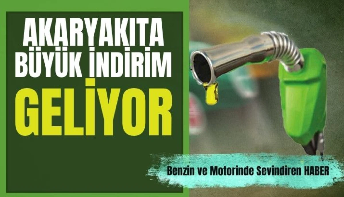 Akaryakıtta İndirim Beklentisi