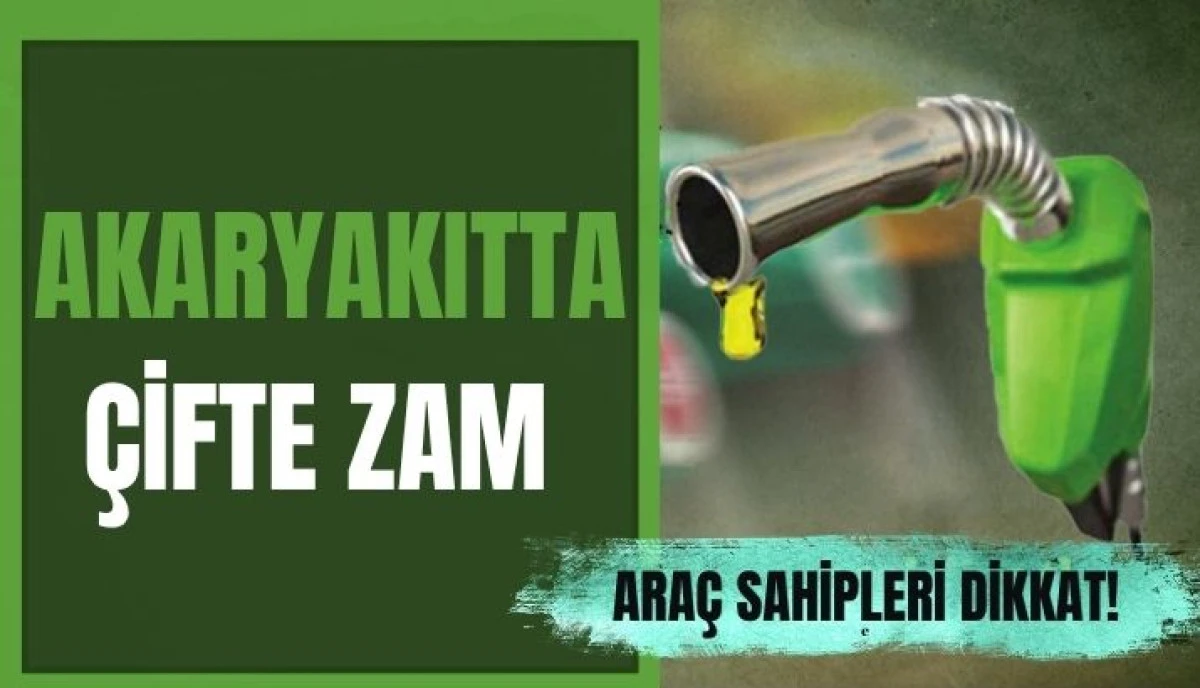 Akaryakıtta Yeni Zam Dalgası: Motorin ve Benzine B&uuml;y&uuml;k Artış Yolda