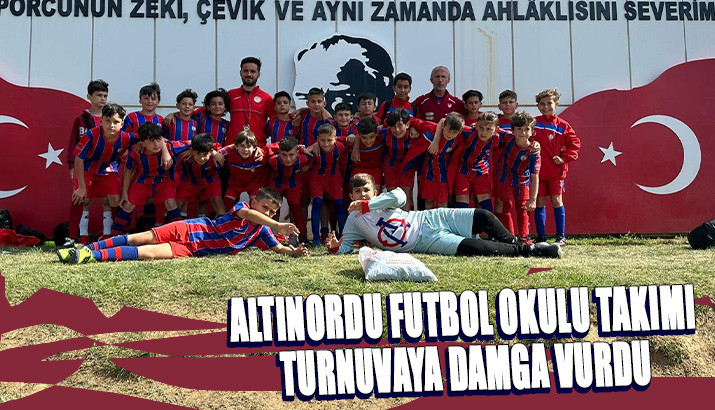 Akyazı Altınordu Futbol Okulu Takımı Turnuvaya Damga Vurdu