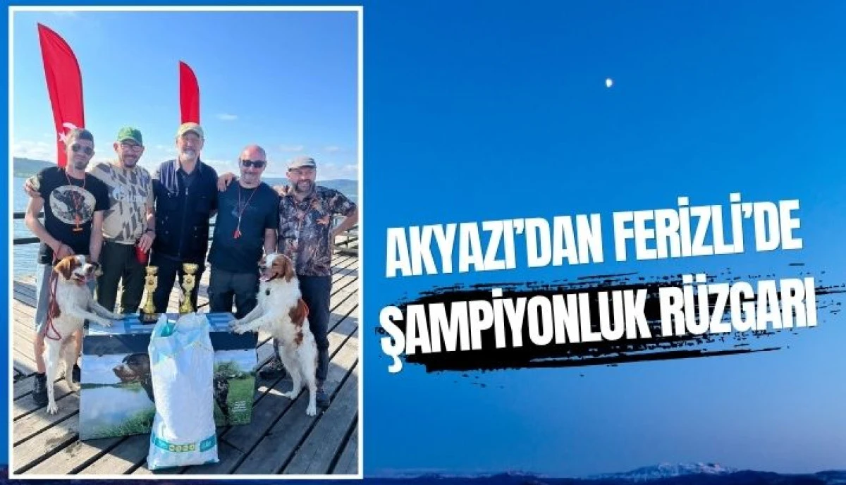 Akyazı Avcılar&rsquo;dan Ferizli&rsquo;de &Ccedil;ifte Şampiyonluk!