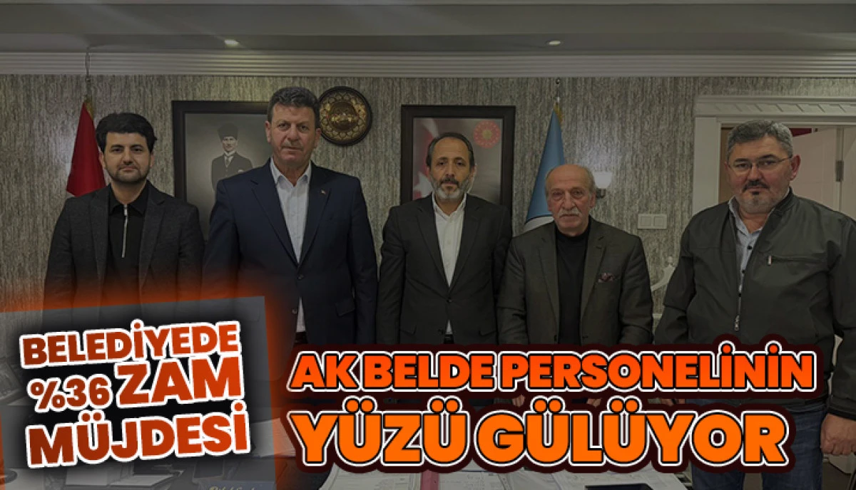 Akyazı Belediyesi&rsquo;nde İş&ccedil;inin Y&uuml;z&uuml; G&uuml;ld&uuml;: Maaşlara %36 Zam!