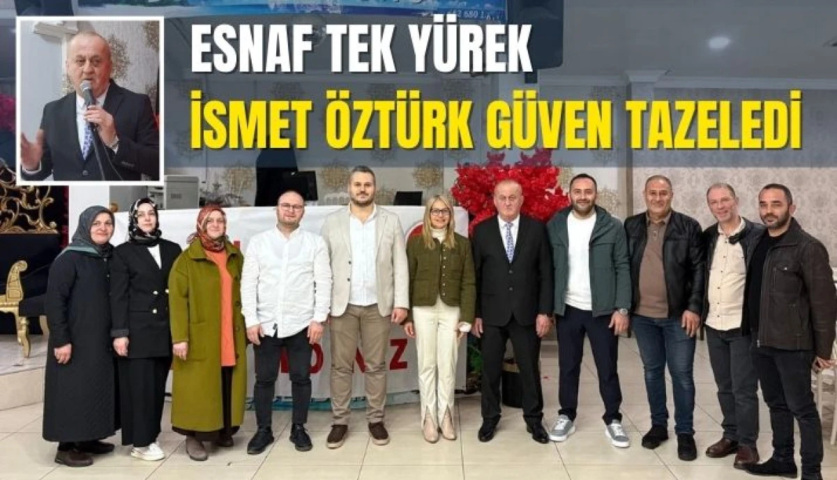 Akyazı Esnafından İsmet &Ouml;zt&uuml;rk&rsquo;e Tam Destek