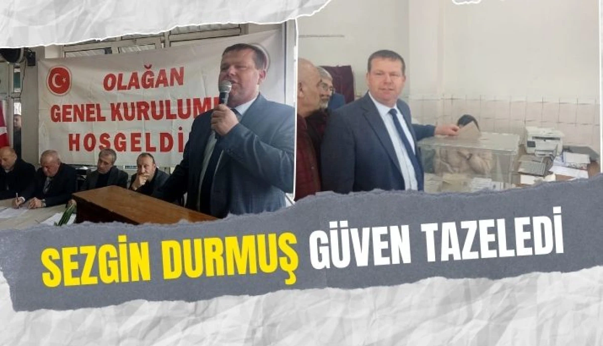 Akyazı Madeni Sanatkarlar Odası&rsquo;nda Sezgin Durmuş G&uuml;ven Tazeledi