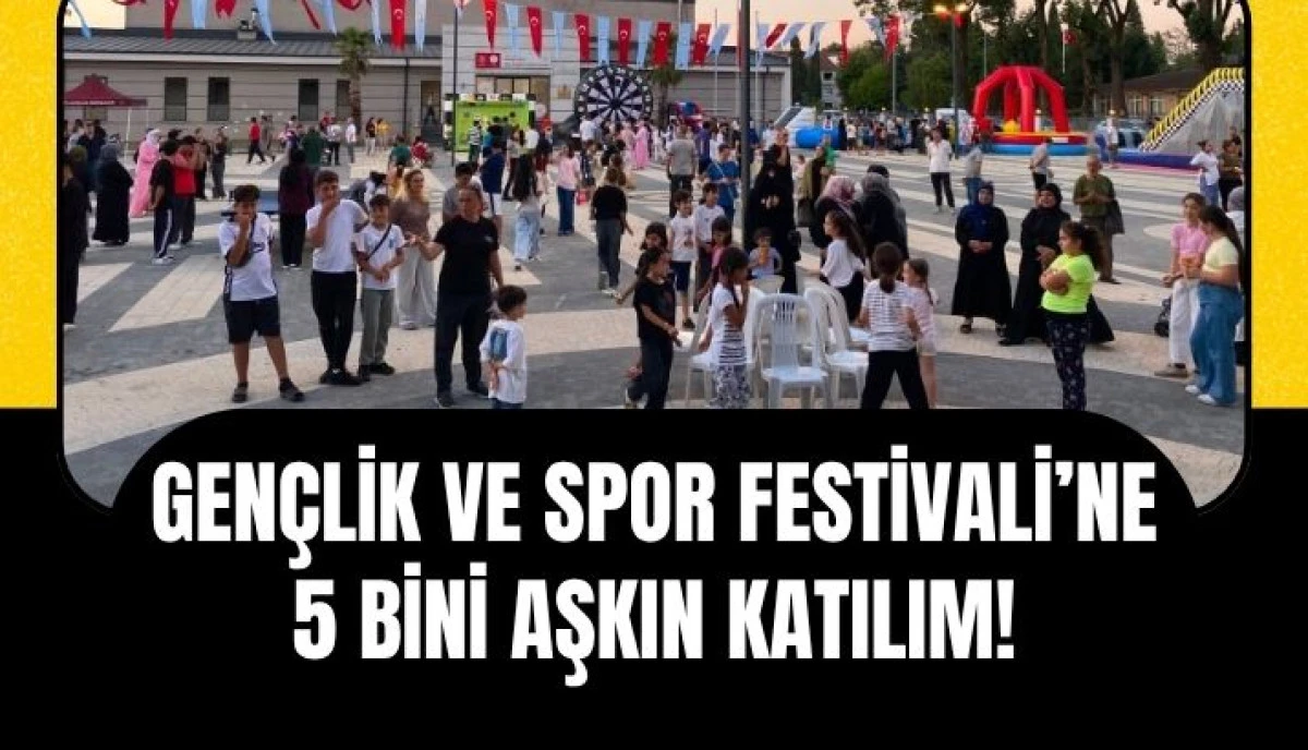 Akyazı Recep Tayyip Erdoğan Spor Kompleksi&rsquo;nde Unutulmaz G&uuml;n Gen&ccedil;lik Festivali Coşkuyla Ger&ccedil;ekleşti