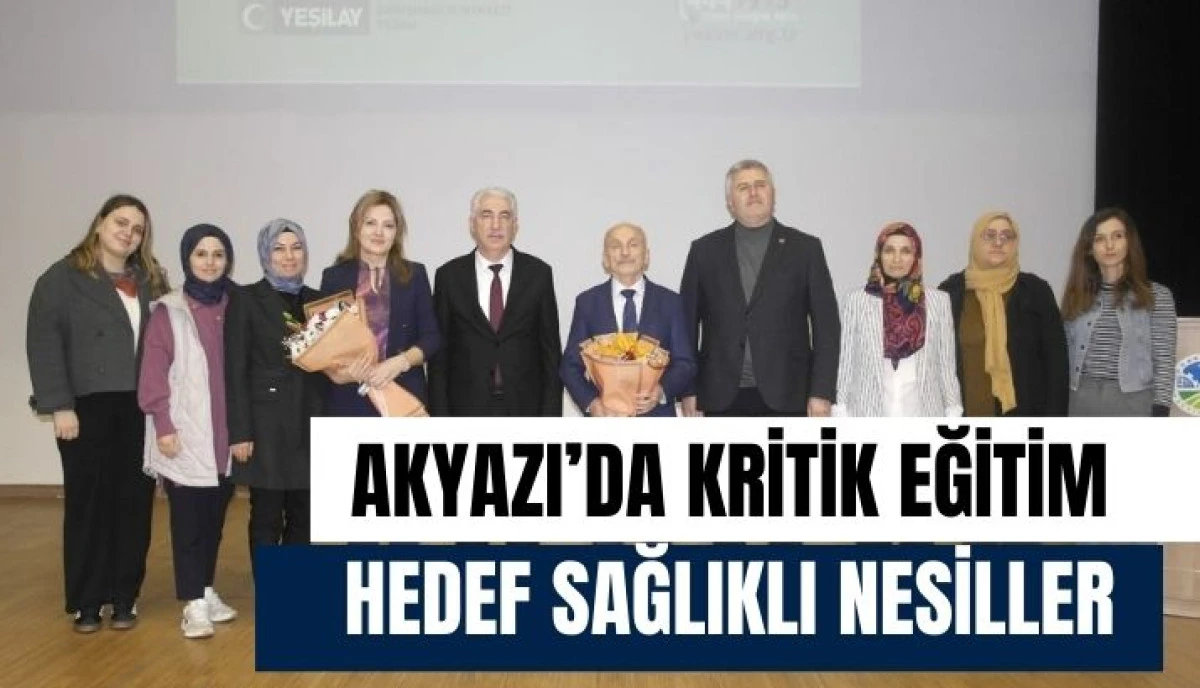 Akyazı&rsquo;da Bağımlılığa Karşı G&uuml;&ccedil; Birliği Gen&ccedil;lere "Sağlıklı Yaşam" Mesajı