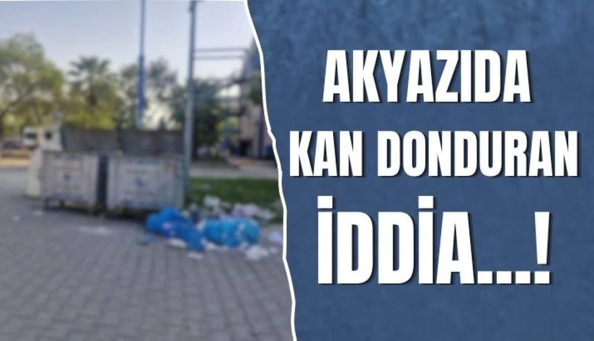 Akyazı&rsquo;da Kan Donduran İddia 11 Aylık Bebeğini &Ccedil;&ouml;p Konteynerine Bıraktı!