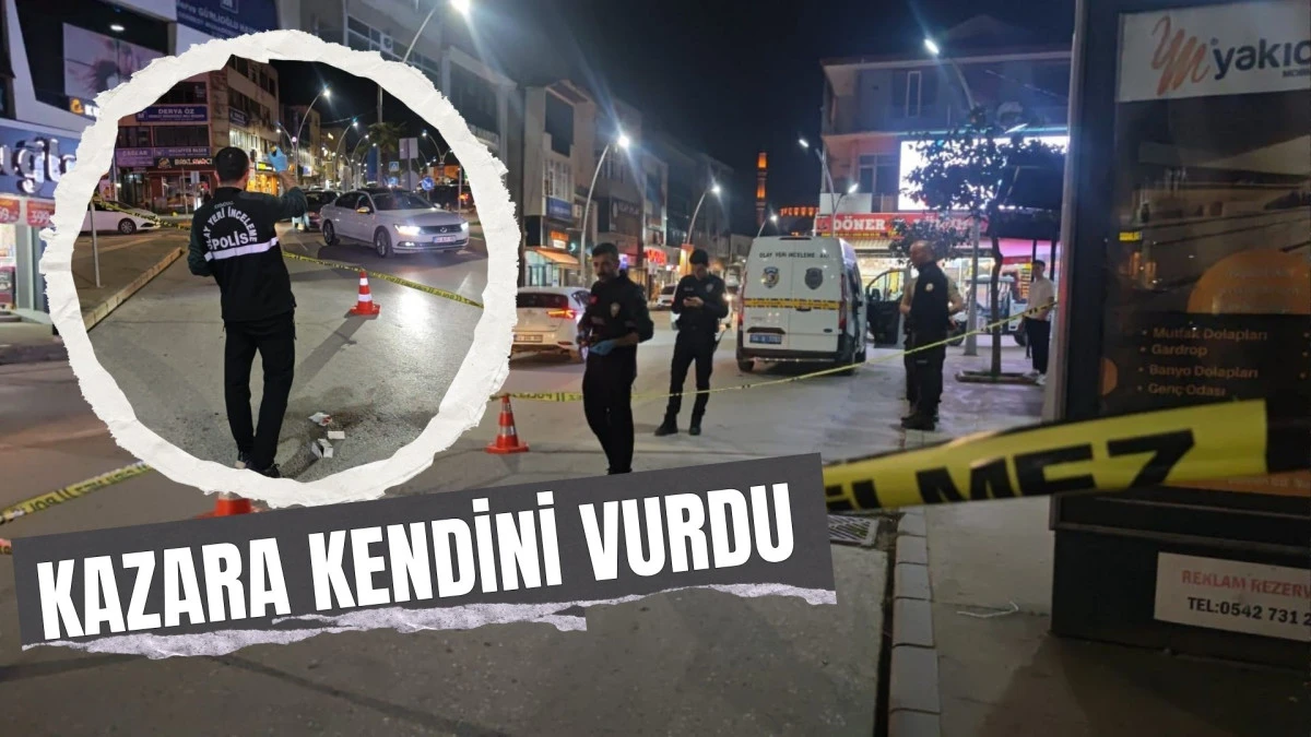 Akyazı&rsquo;da Korkutan Kaza: Ara&ccedil;tan İnerken Kendini Vurdu