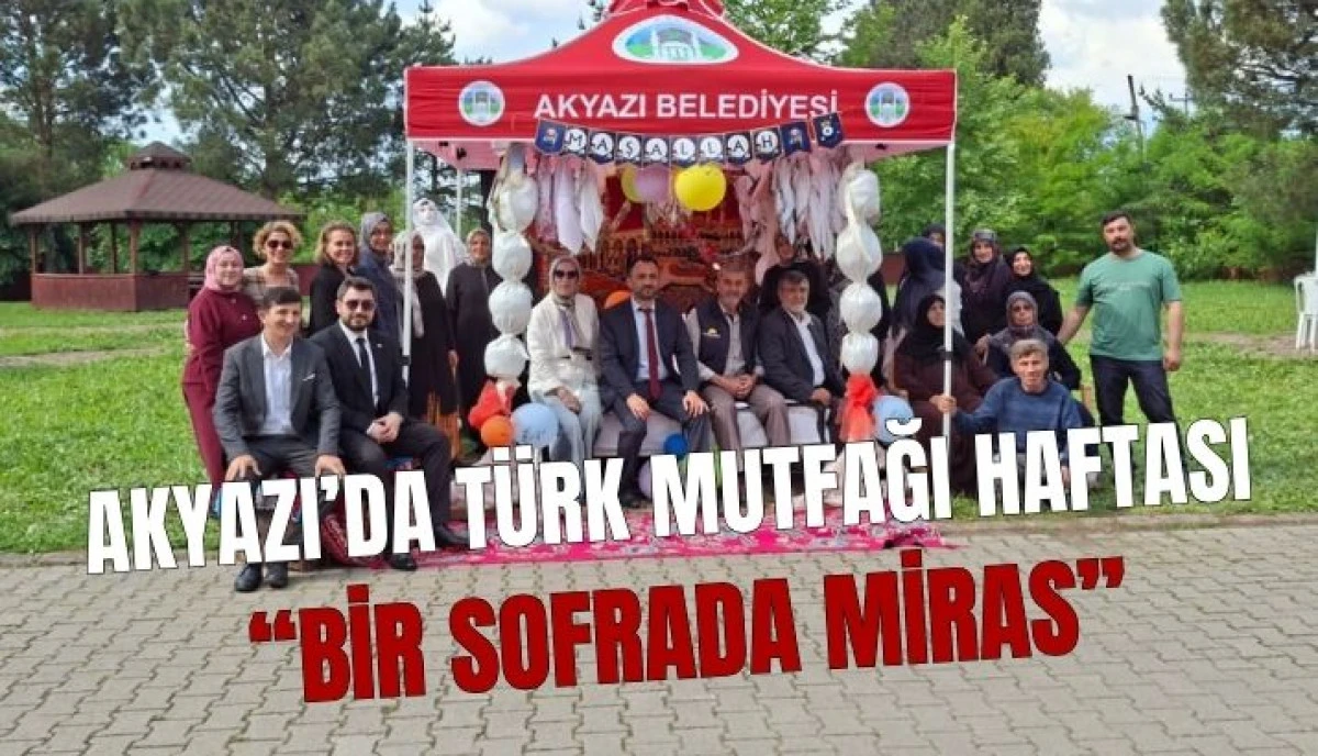Akyazı&rsquo;da K&uuml;lt&uuml;rel Miras Sofrası: Bir Sofrada Miras: D&uuml;ğ&uuml;n Yemeği Etkinliği