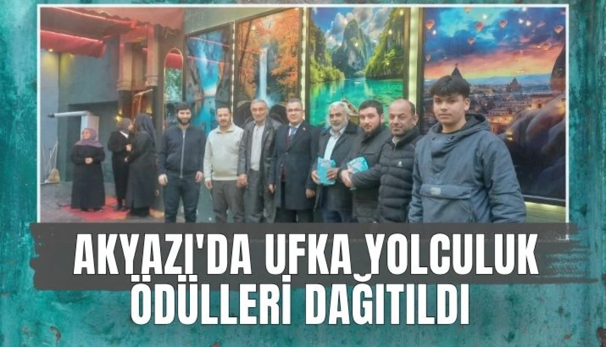 Akyazı'da "Ufka Yolculuk" Heyecanı: &Ouml;d&uuml;ller Sahiplerini Buldu!