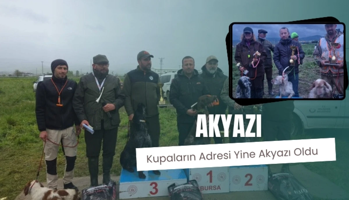 Akyazılı Avcılar Bursa&rsquo;da Destan Yazdı: Kupalar Akyazı&rsquo;ya Akıyor!