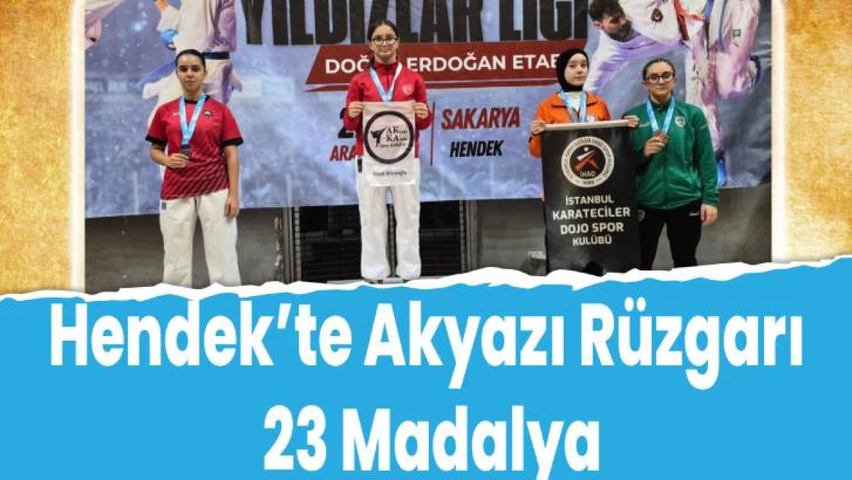 Akyazı&rsquo;nın Yıldızları K&uuml;rs&uuml;y&uuml; Kapatmadı