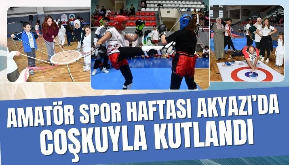 Amatör Spor Haftası Akyazı’da Coşkuyla Kutlandı