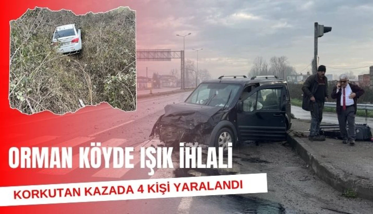 D-100&rsquo;de Işık İhlali Kazası Ormank&ouml;y Kavşağı&rsquo;nda Can Pazarı