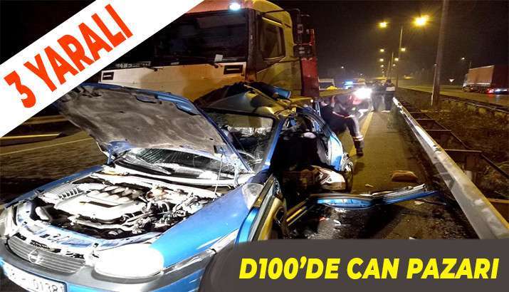 D100'de SA&Ccedil; Y&Uuml;KL&Uuml; KAMYON DEHŞET SA&Ccedil;TI
