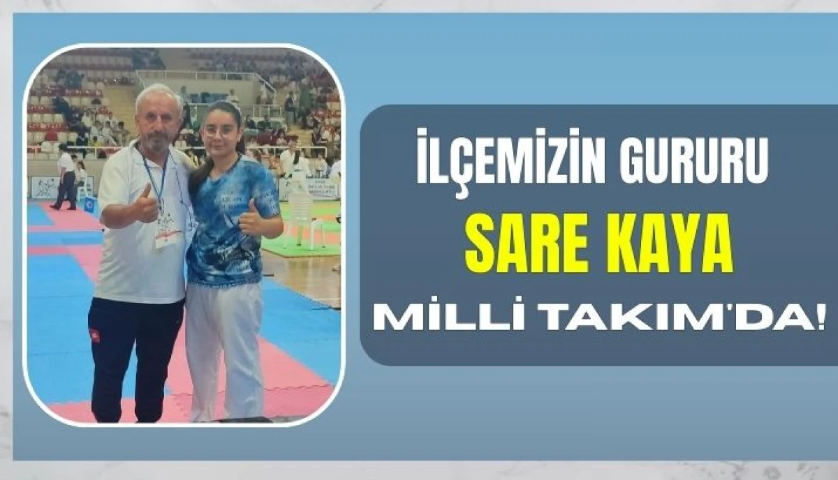 İlçemizin Gururu Sare Kaya, Milli Takım Formasıyla Altın Madalya Peşinde