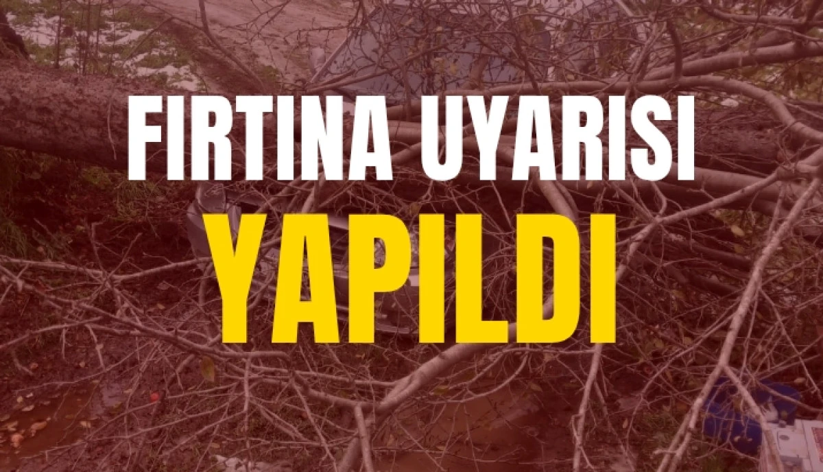 Sakarya Valiliği'nden Fırtına Alarmı: Pazar Akşamına 