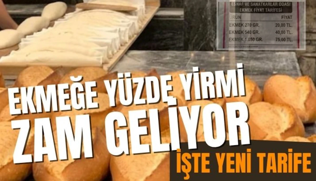 Sakaryada Ekmeğe Zam Geldi 