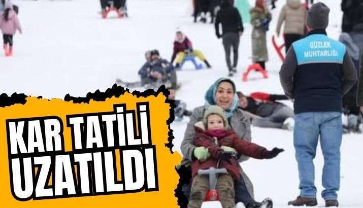 SAKARYADA KAR TATİLİ UZATILDI