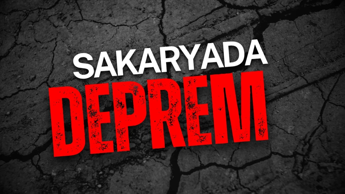 SAKARYA&rsquo;DA KORKUTAN SARSINTI: GEYVE MERKEZLİ DEPREM!