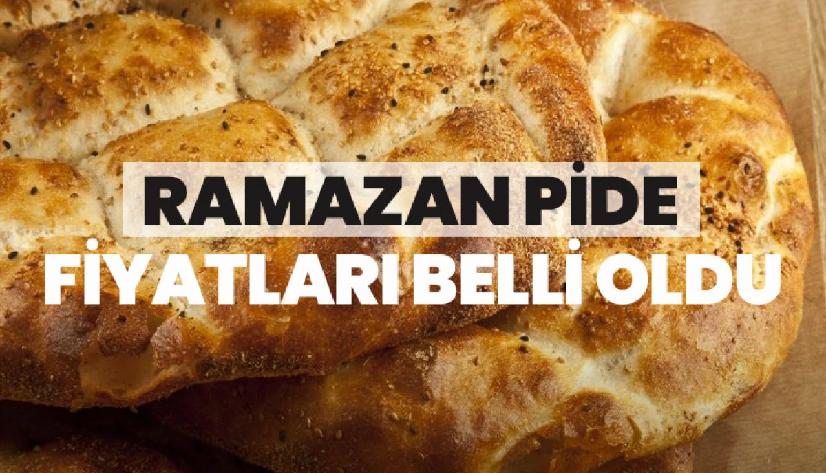 Sakarya&rsquo;da Ramazan Pidesi Fiyatı Belli Oldu: İşte 2026 Tarifesi