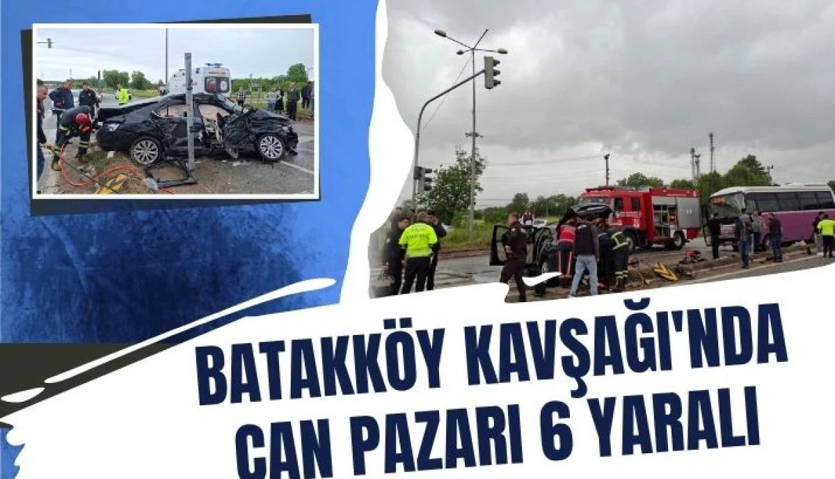 Sakarya&rsquo;da Zincirleme Kaza: 3&rsquo;&uuml; &Ccedil;ocuk 6 Yaralı