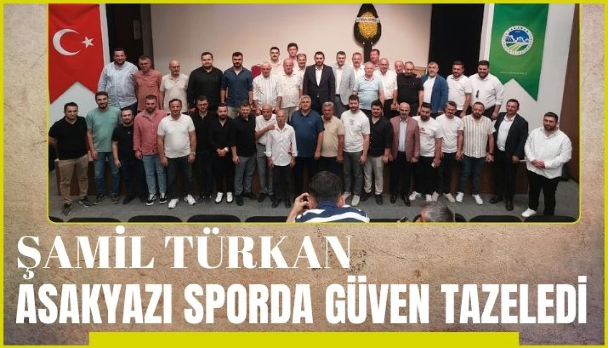 Şamil Türkan, AS Akyazıspor'da Güven Tazeledi: Yeni Dönemde Hedef Süper Tesis!