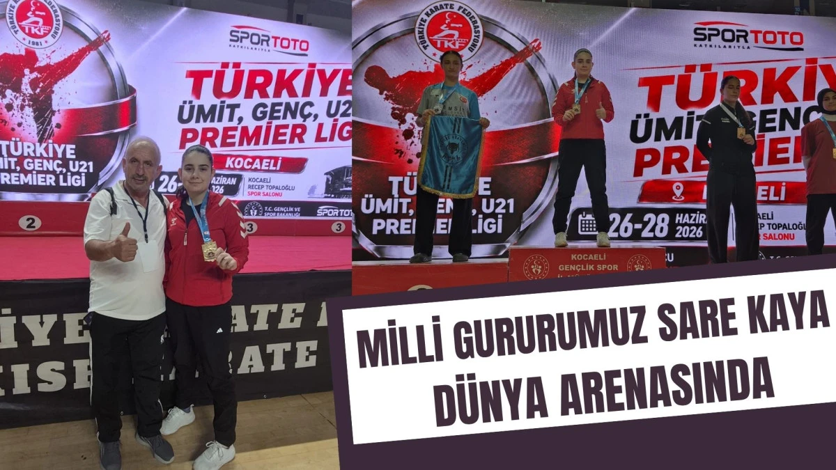 Sare Kaya D&uuml;nya Şampiyonası Yolcusu