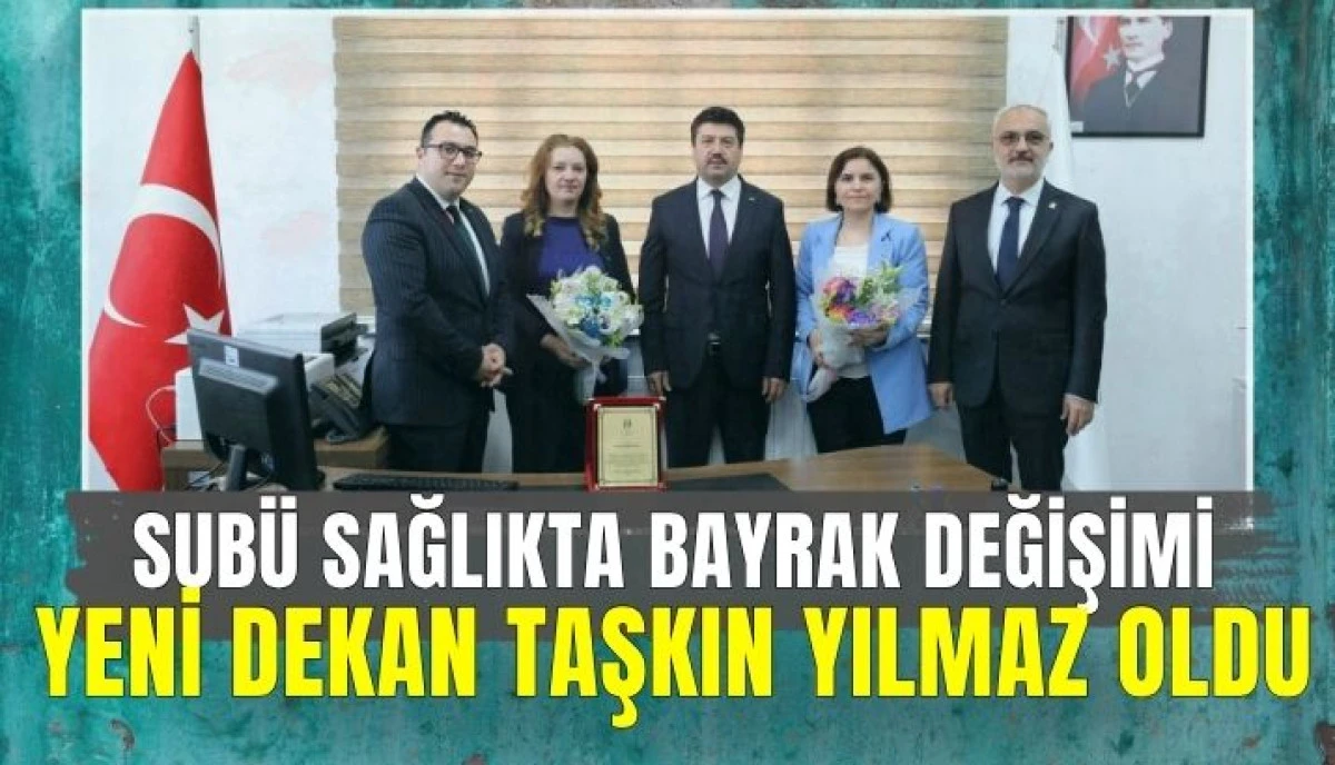 SUB&Uuml; Sağlık Birimlerinde Devir Teslim: Prof. Dr. Feride Taşkın Yılmaz G&ouml;reve Başladı