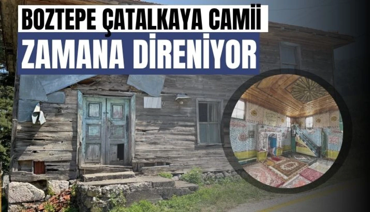 Tarih G&ouml;zlerimizin &Ouml;n&uuml;nde Yıkılmasın! Akyazı Boztepe'deki Ahşap Cami İ&ccedil;in Restorasyon &Ccedil;ağrısı