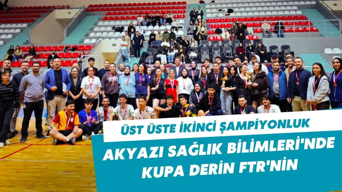 Üst Üste İkinci Şampiyonluk Derin FTR Voleybolu Bırakmıyor!