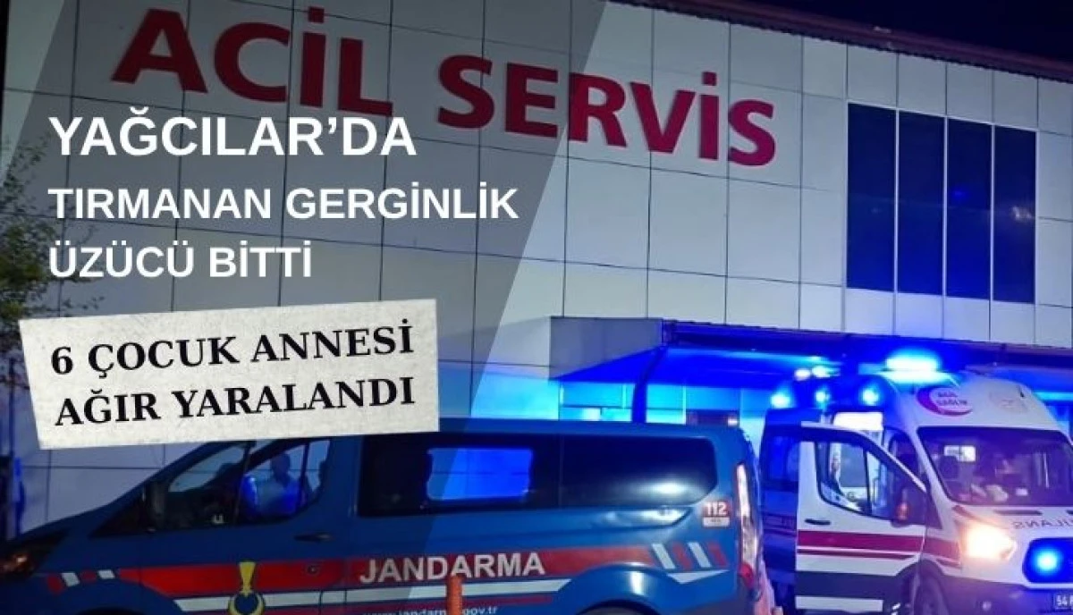 Yağcılar Mahallesi&rsquo;nde Kontrolden &Ccedil;ıkan Tartışmada &Uuml;zen Sonu&ccedil;