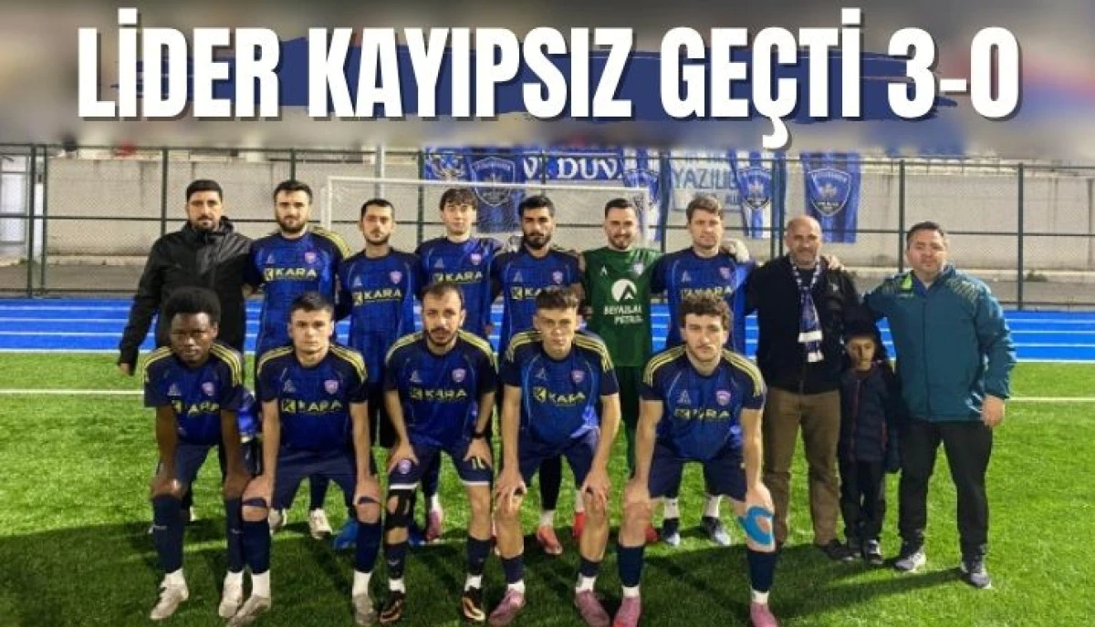 Yazılıg&uuml;rgenspor Durdurulamıyor: 3-0