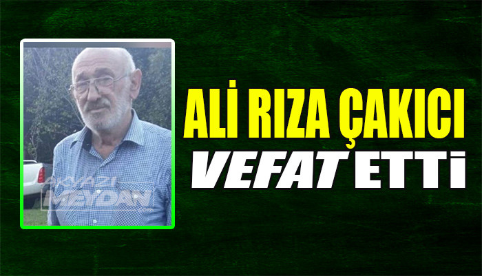ALİ RIZA ÇAKICI