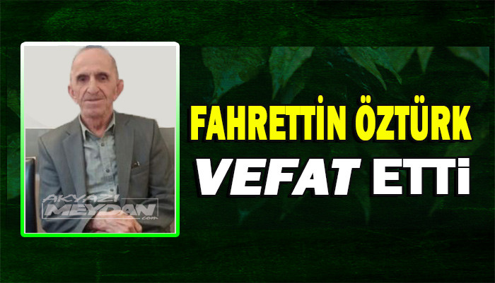 FAHRETTİN ÖZTÜRK